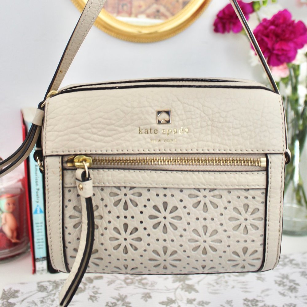 Kate Spade Cream camera bag